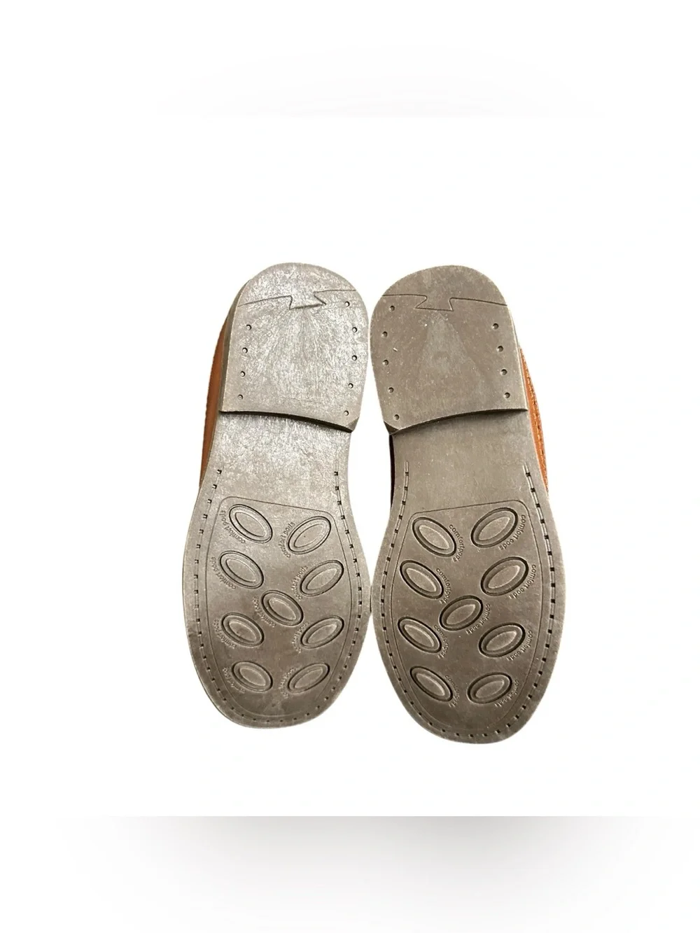 Boys Classic Wingtip Leather Brogues - Tan